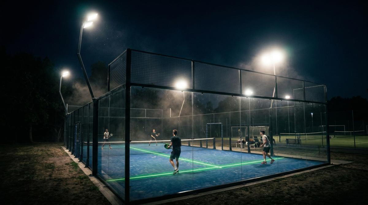 Нічні ігри: Падел під софітами — новий вечірній тренд Харкова